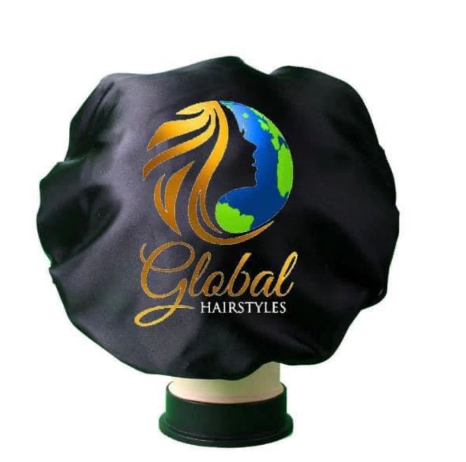 Global Large Band Satin Silk Double Layered Luxury Stylish Bonnet Caps